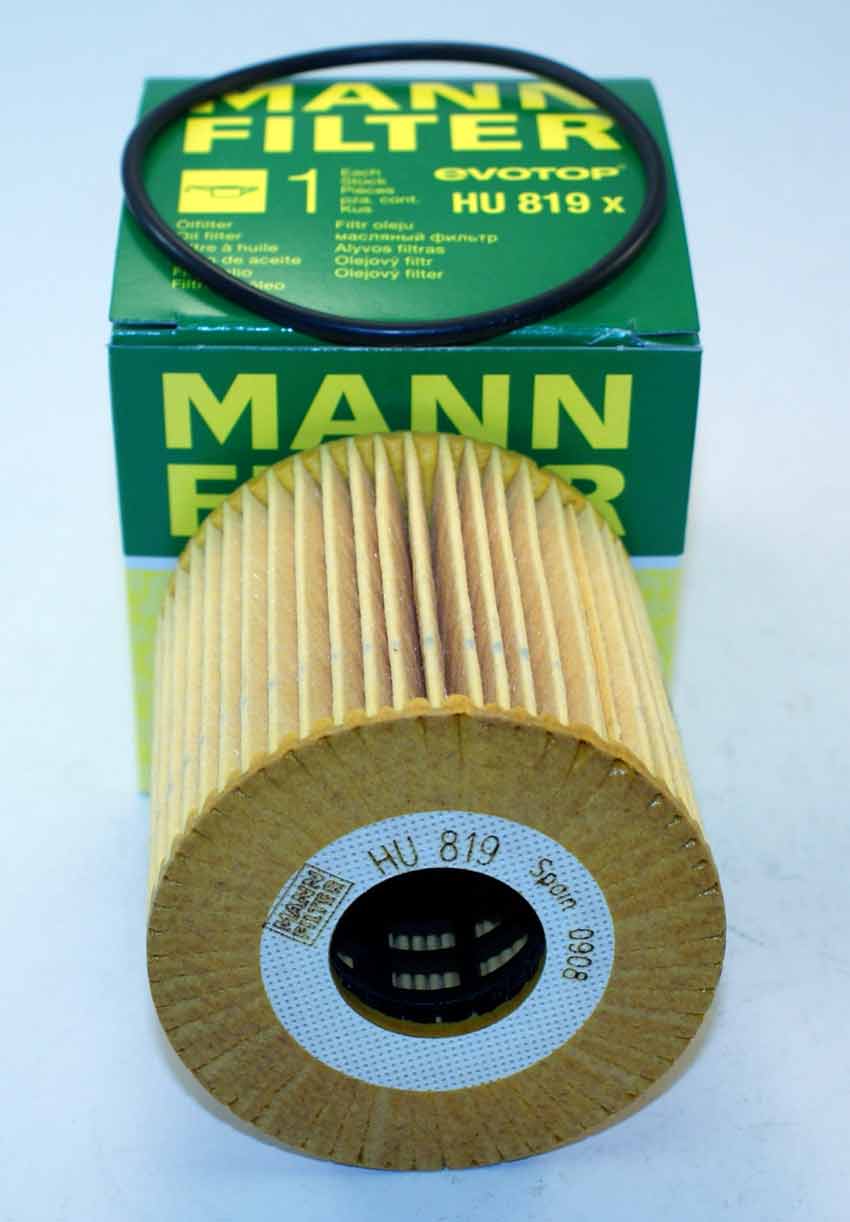 Mann Filter HU819X Oil Filter 3 Pack Genuine European Mann Filter for Volvo